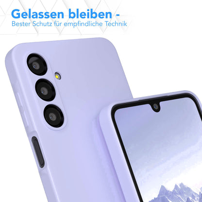 Samsung Galaxy A16 Silikonhülle mit Kameraschutz und Komfort-Buttons 