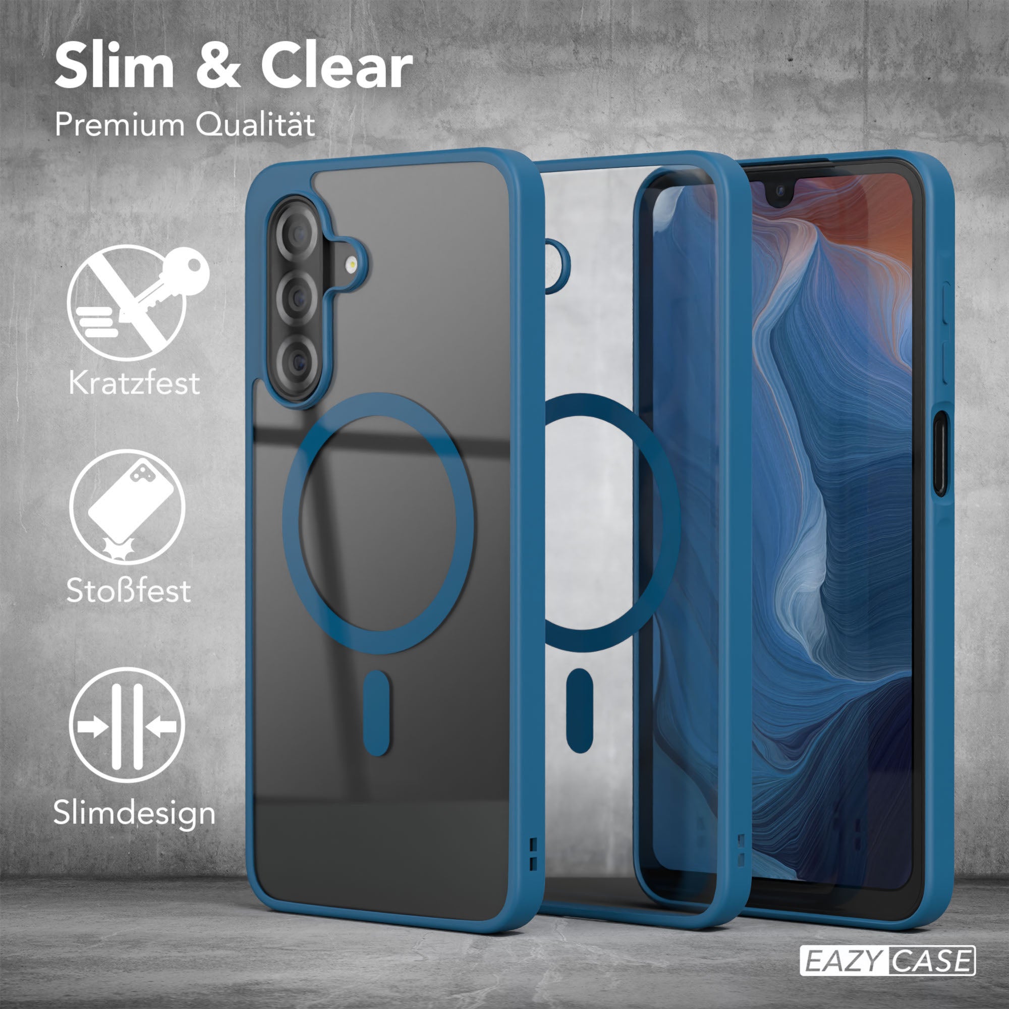 Galaxy A26 transparente Hülle mit MagSafe