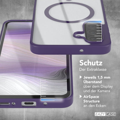 Galaxy A26 transparente Hülle mit MagSafe