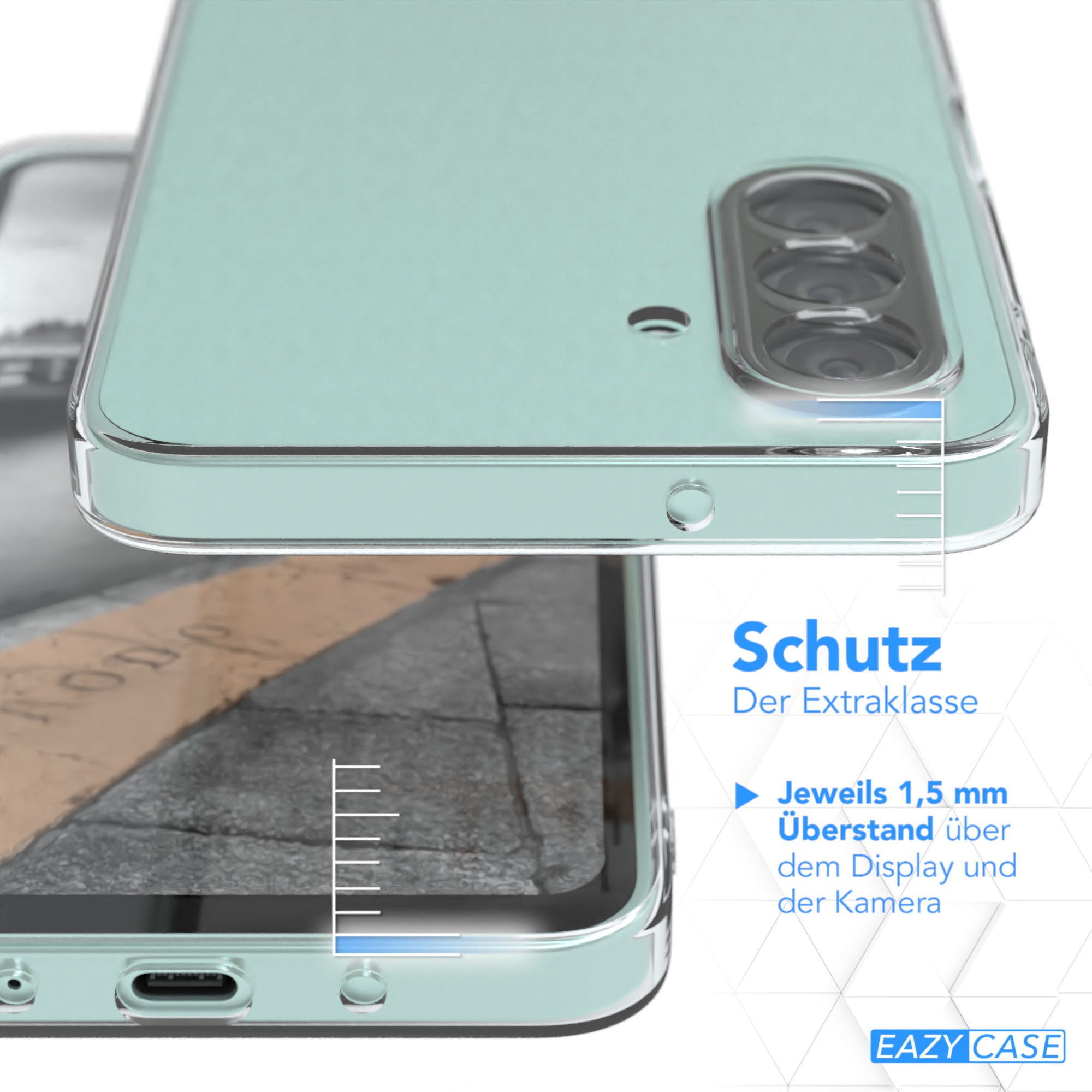 Galaxy A26 transparentes Slimcover