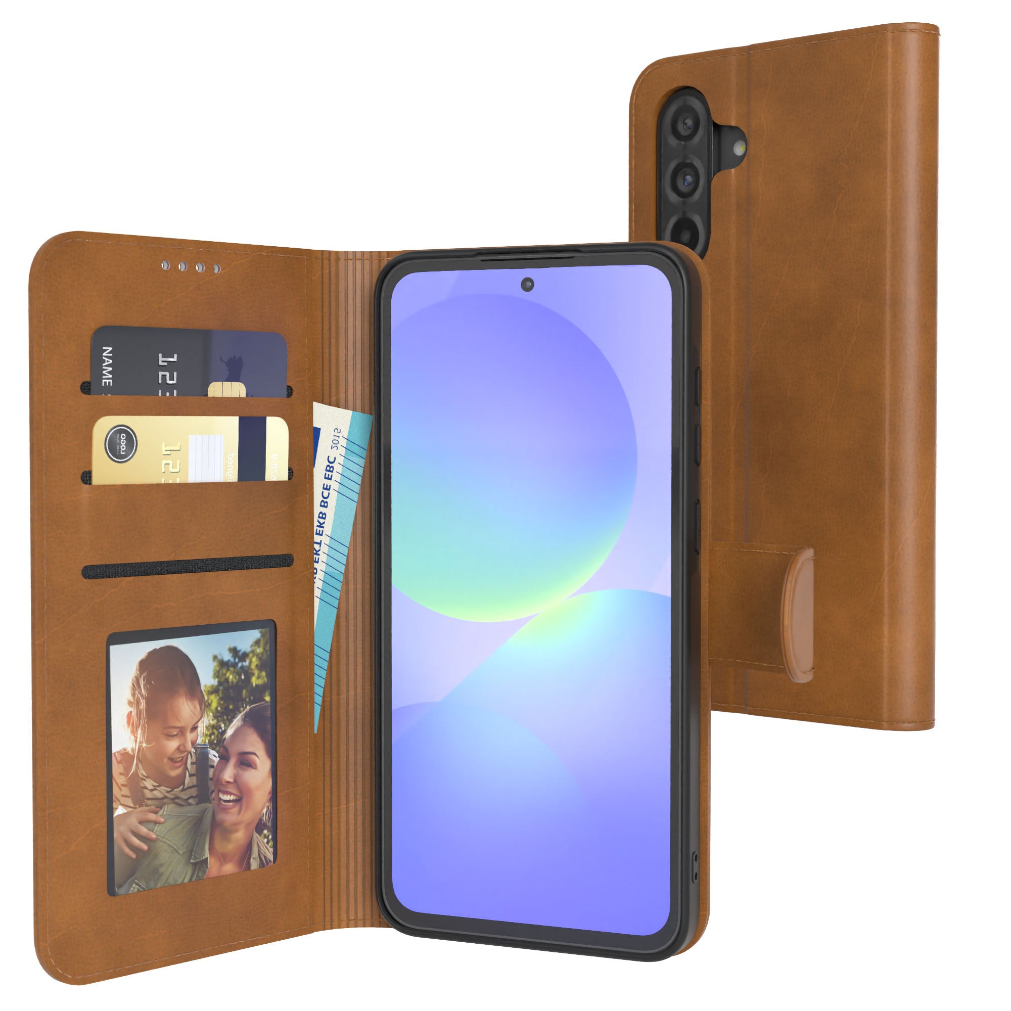 Galaxy A36 Klapphülle aus Kunstleder