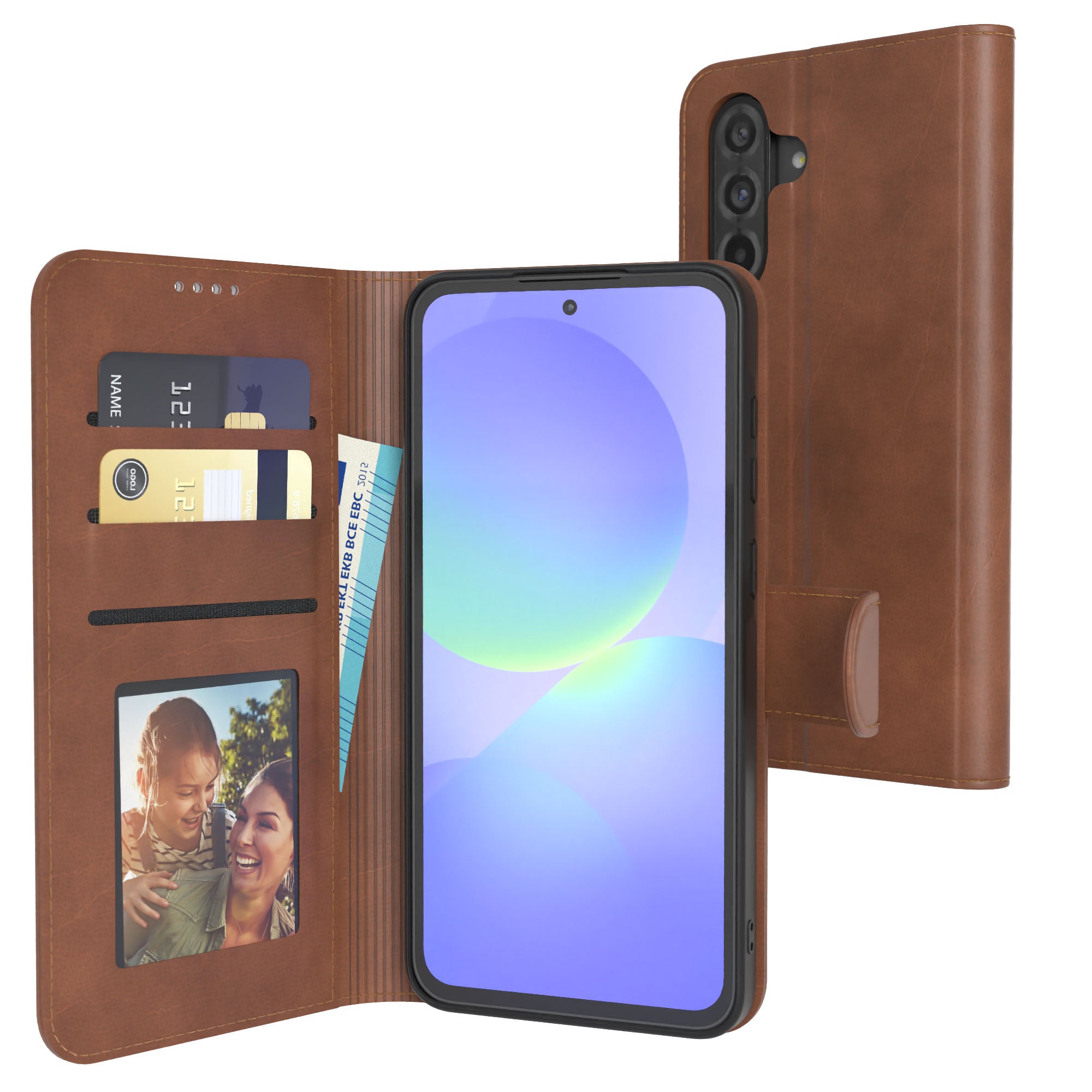 Galaxy A36 Klapphülle aus Kunstleder