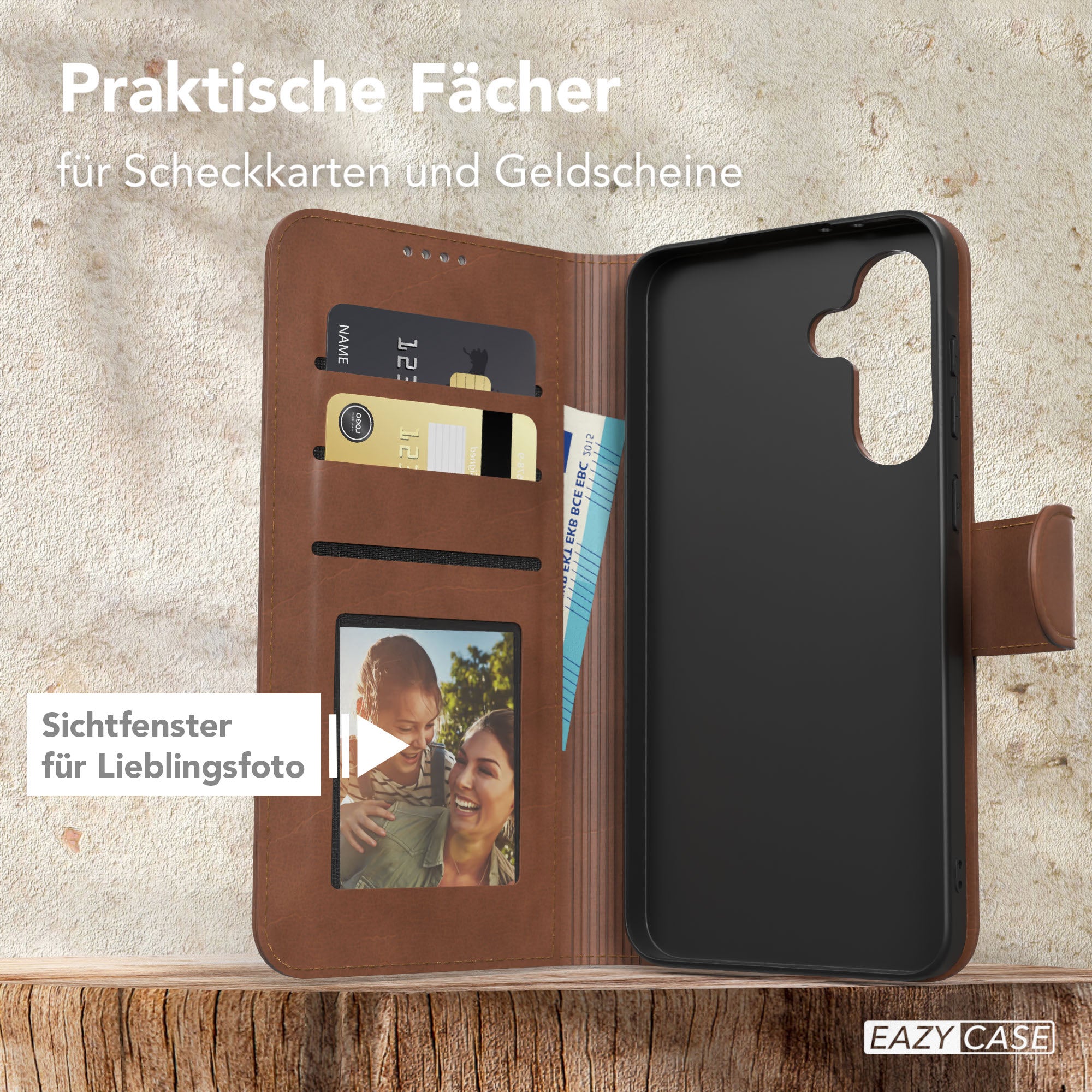 Galaxy A36 Klapphülle aus Kunstleder