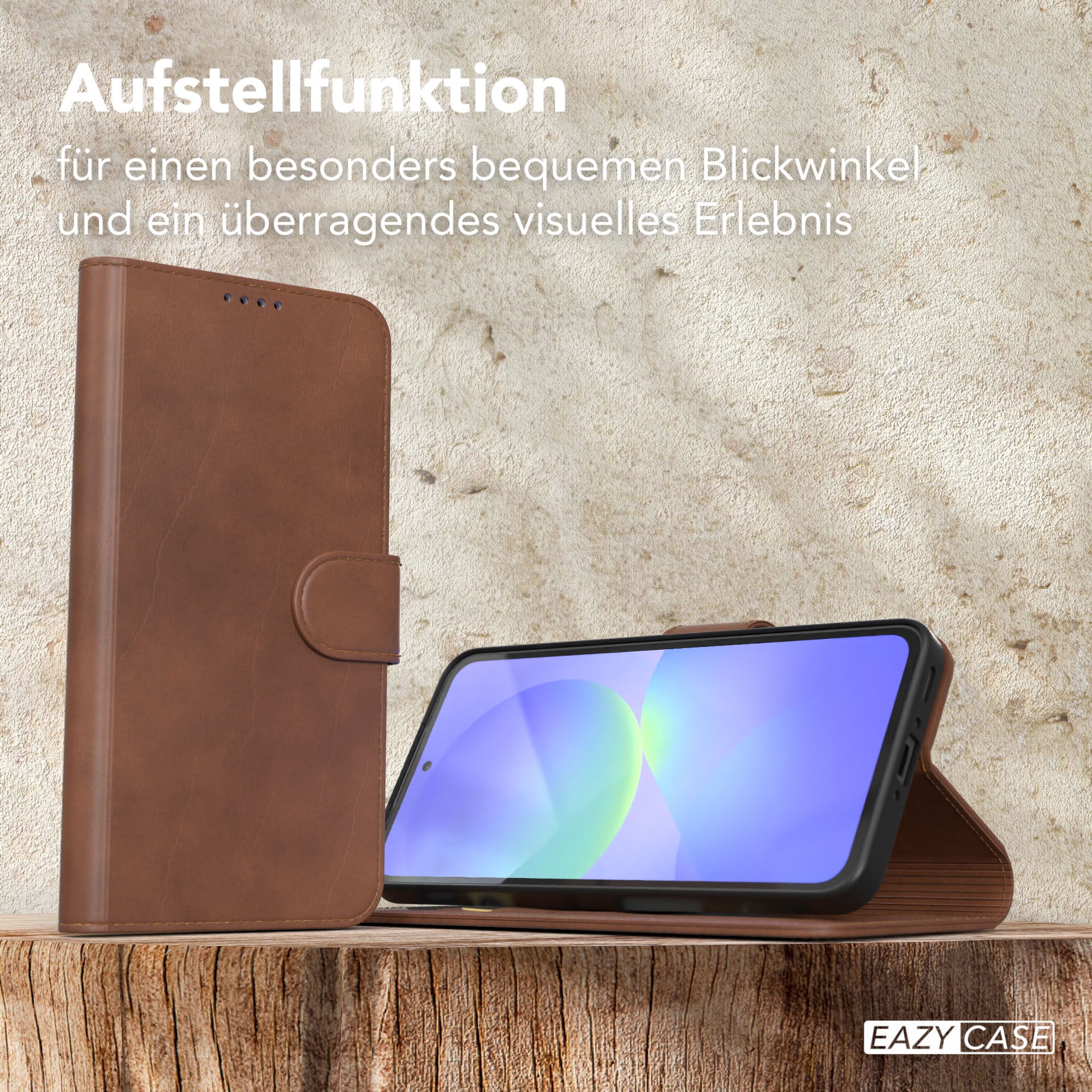 Galaxy A36 Klapphülle aus Kunstleder