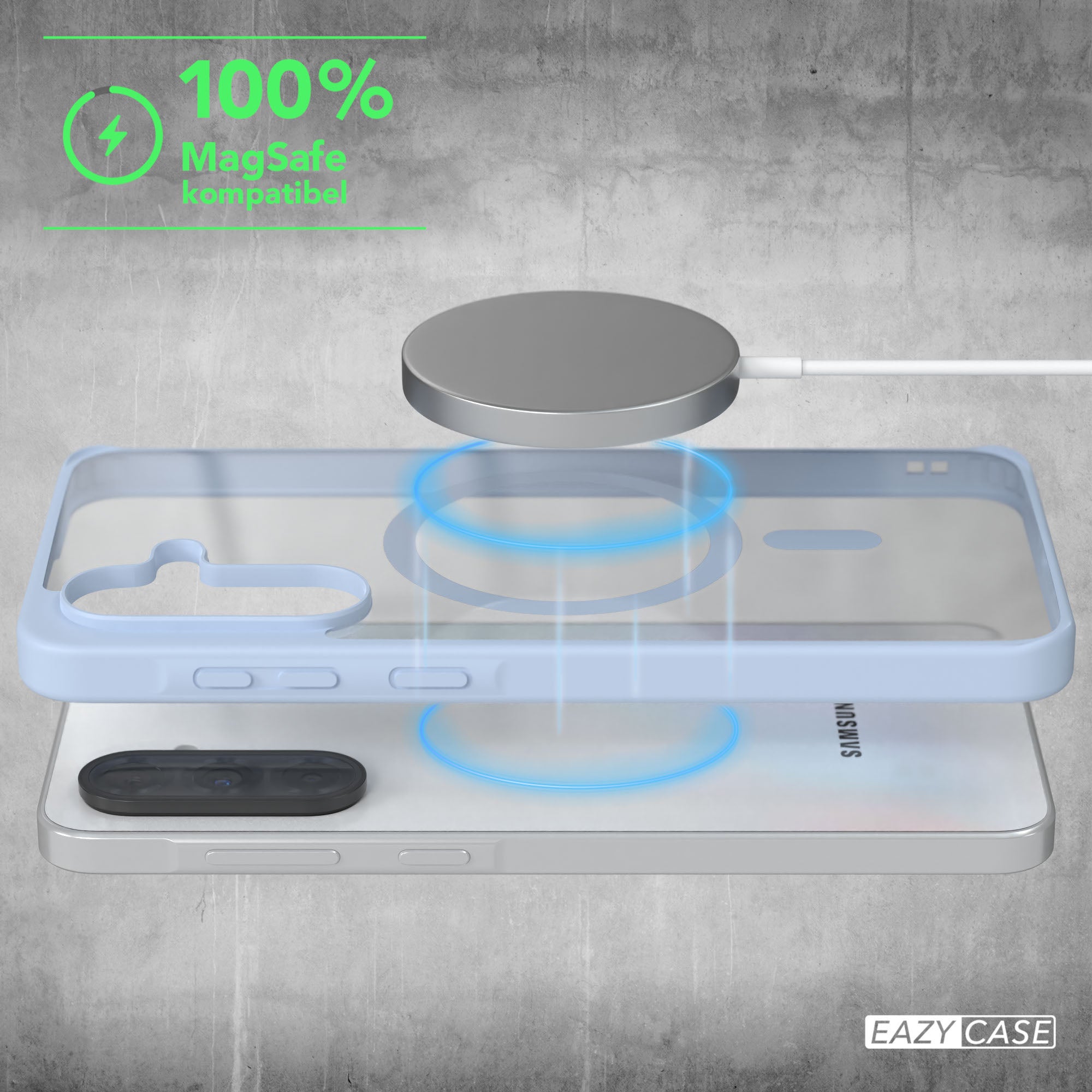Galaxy A36 transparente Hülle mit MagSafe