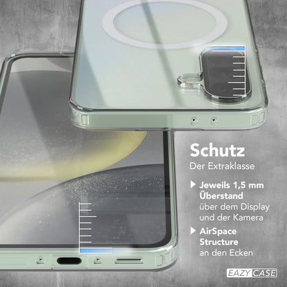 Galaxy A36 transparente Hülle mit MagSafe