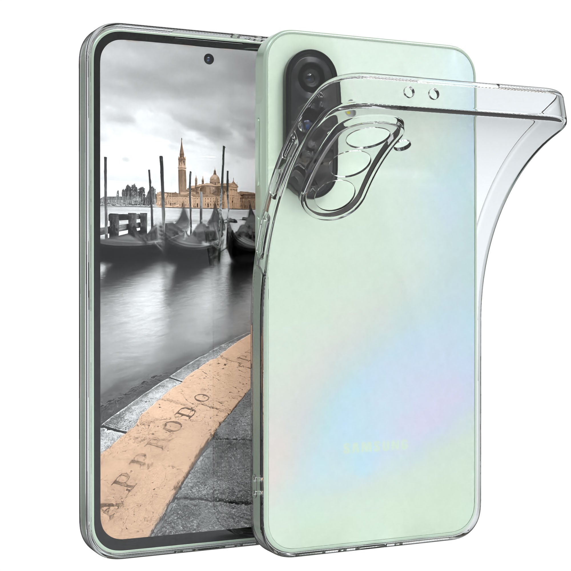 Galaxy A36 transparentes Slimcover