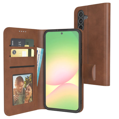 Galaxy A56 Klapphülle aus Kunstleder