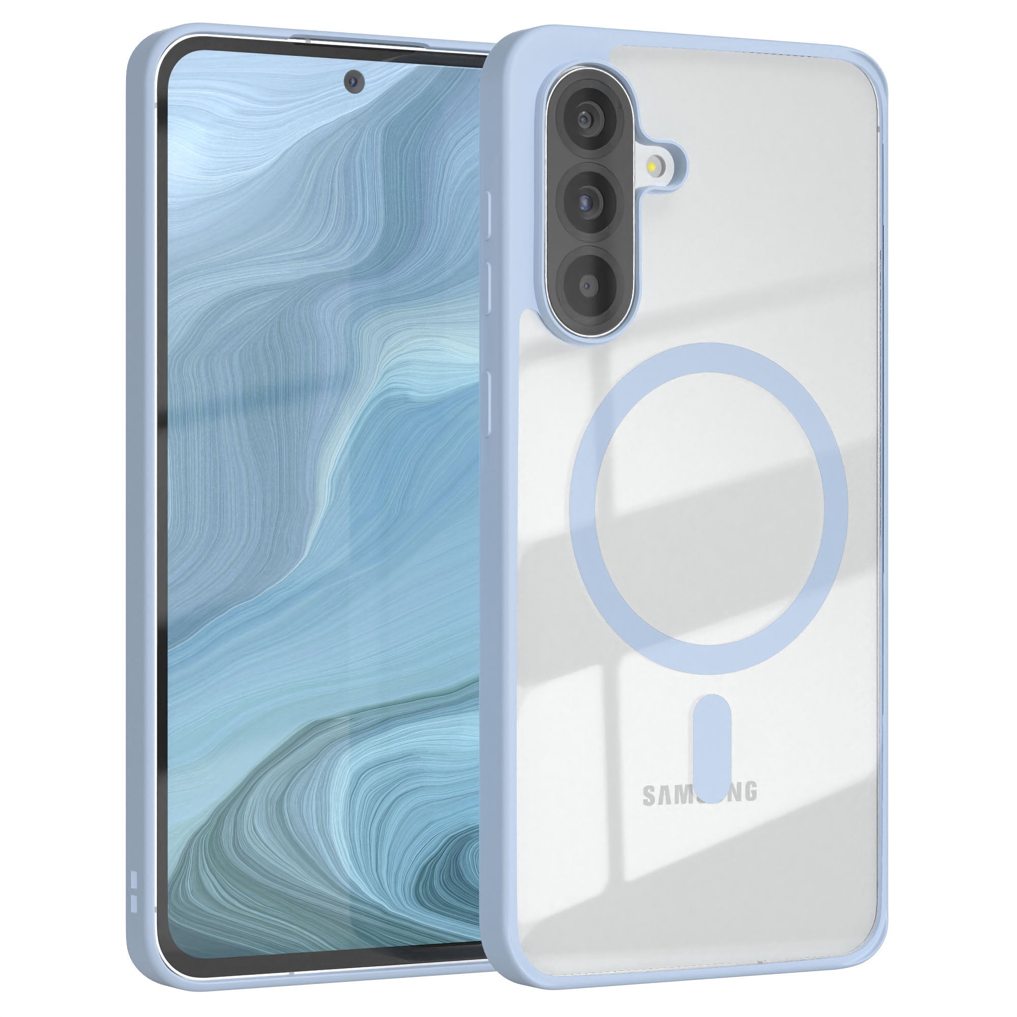 Galaxy A56 transparente Hülle mit MagSafe