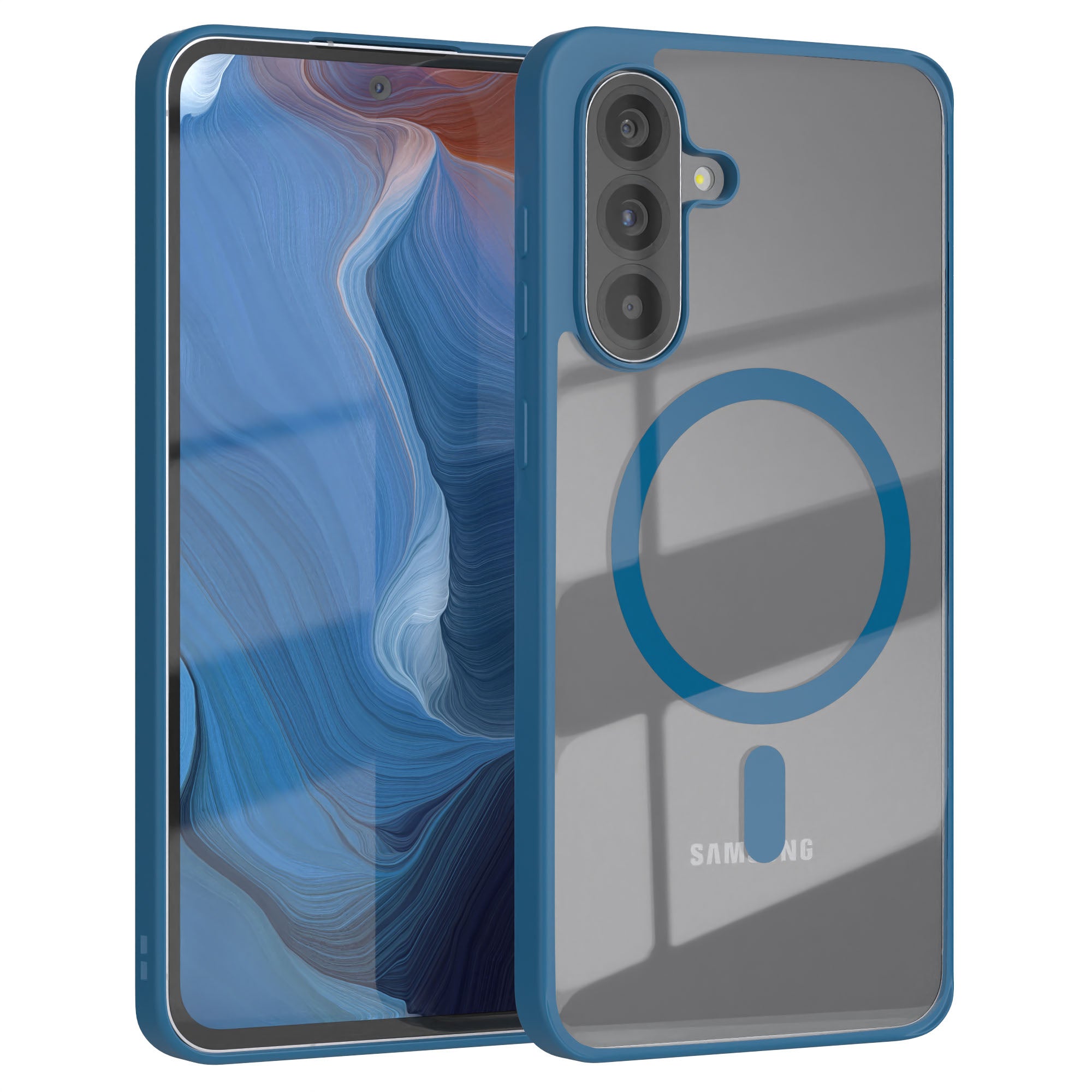 Galaxy A56 transparente Hülle mit MagSafe