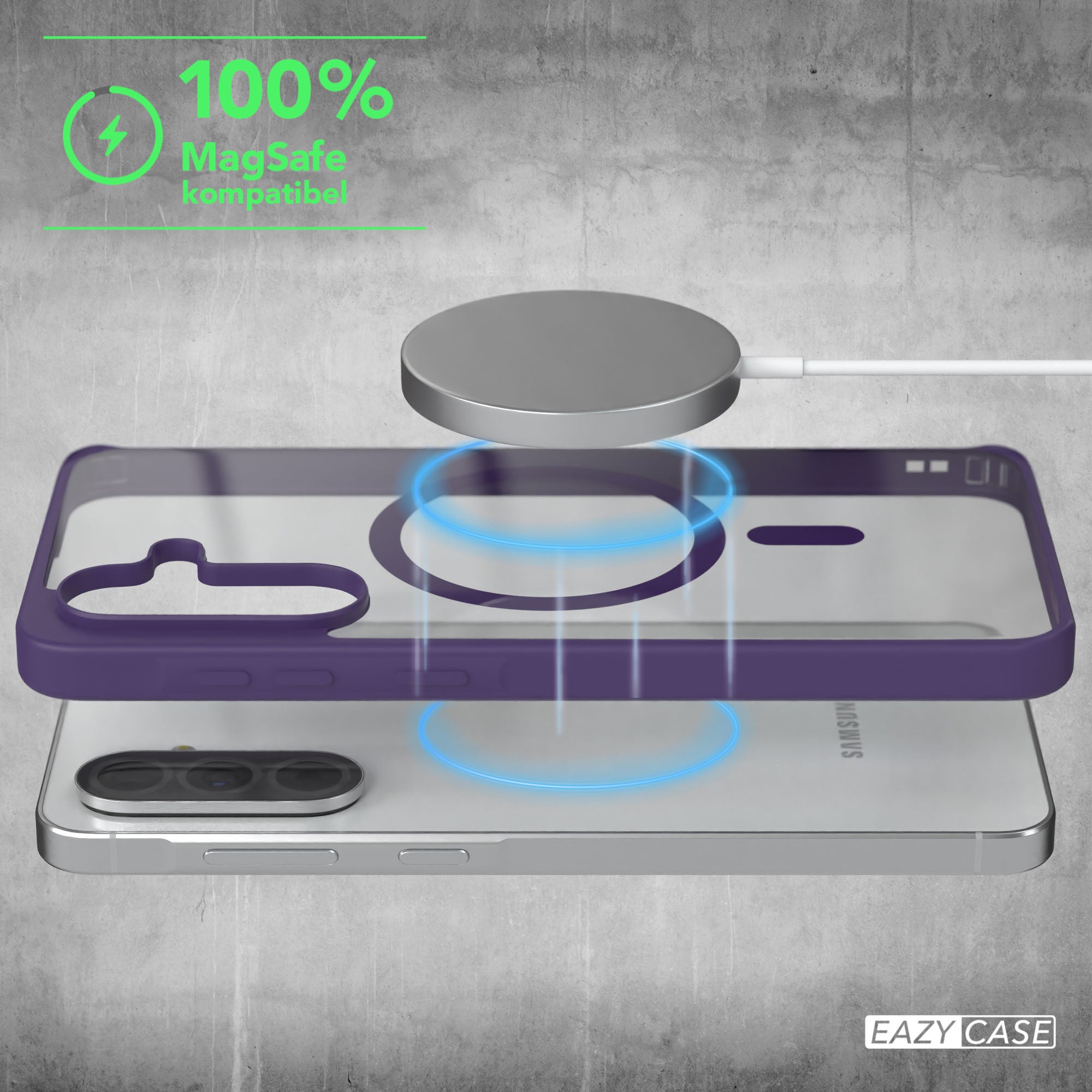 Galaxy A56 transparente Hülle mit MagSafe