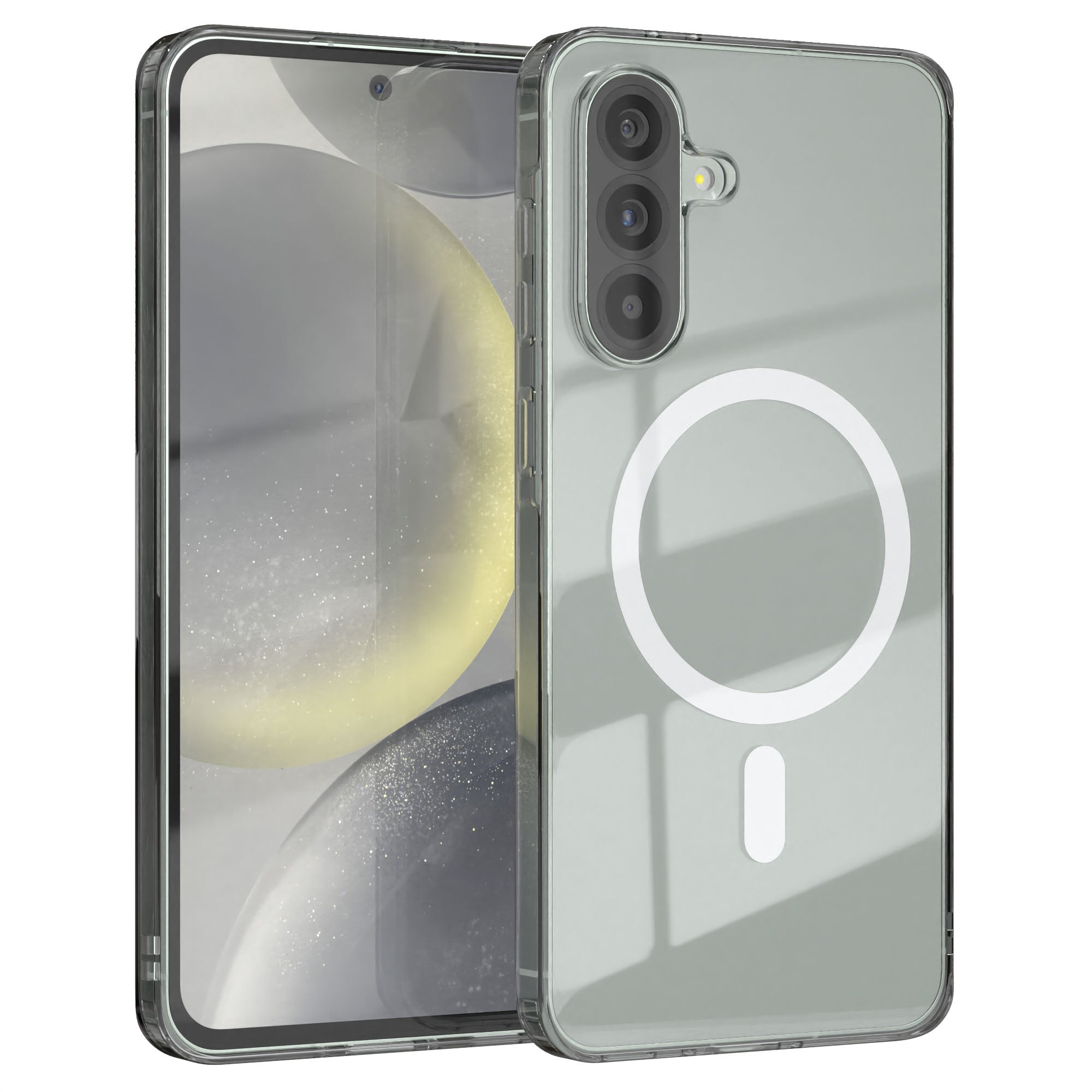 Galaxy A56 transparente Hülle mit MagSafe