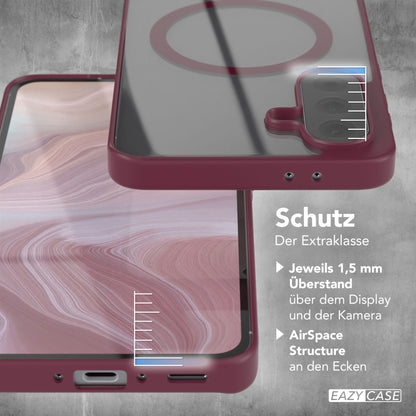 Galaxy A56 transparente Hülle mit MagSafe