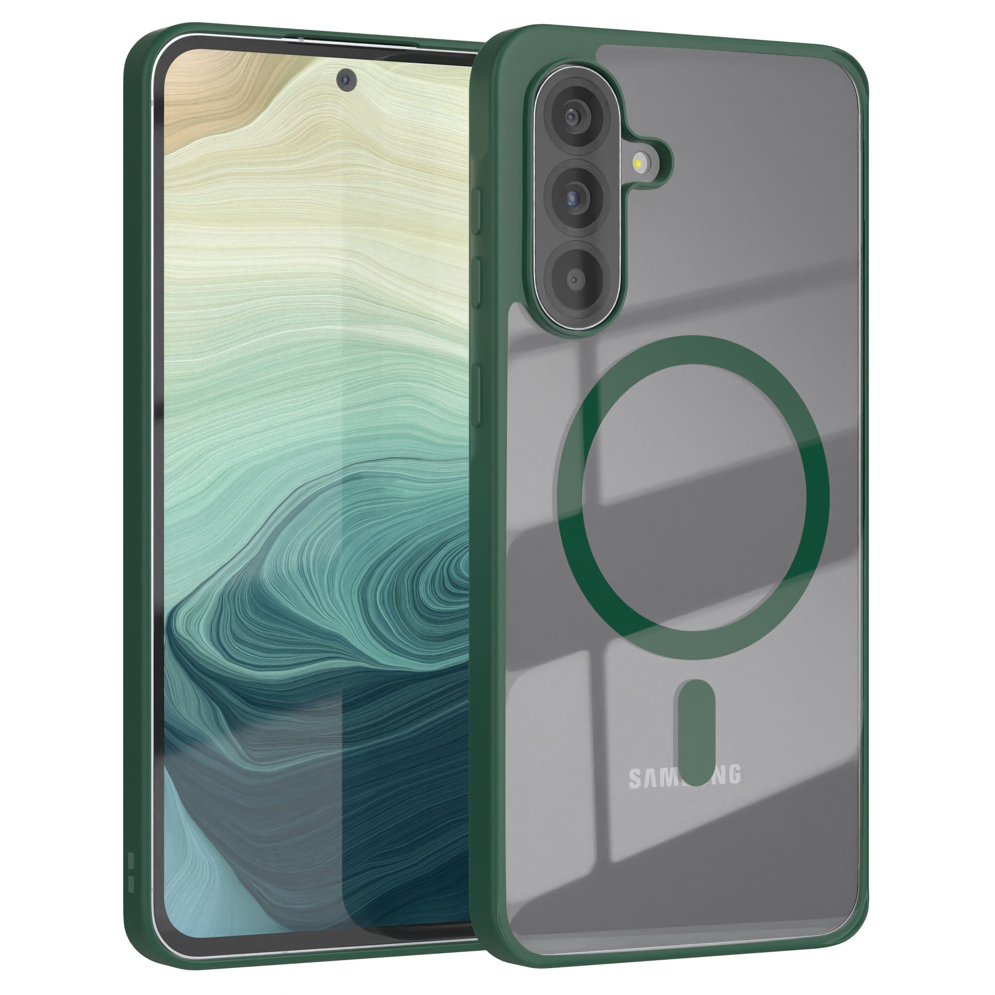Galaxy A56 transparente Hülle mit MagSafe