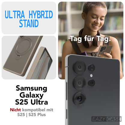 Galaxy S25 Ultra Outdoor Hülle + drehbarer Ring mit MagSafe