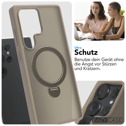 Galaxy S25 Ultra Outdoor Hülle + drehbarer Ring mit MagSafe