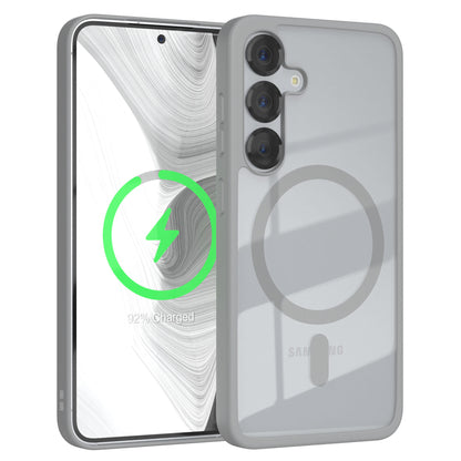 Galaxy S25 transparente Hülle mit MagSafe