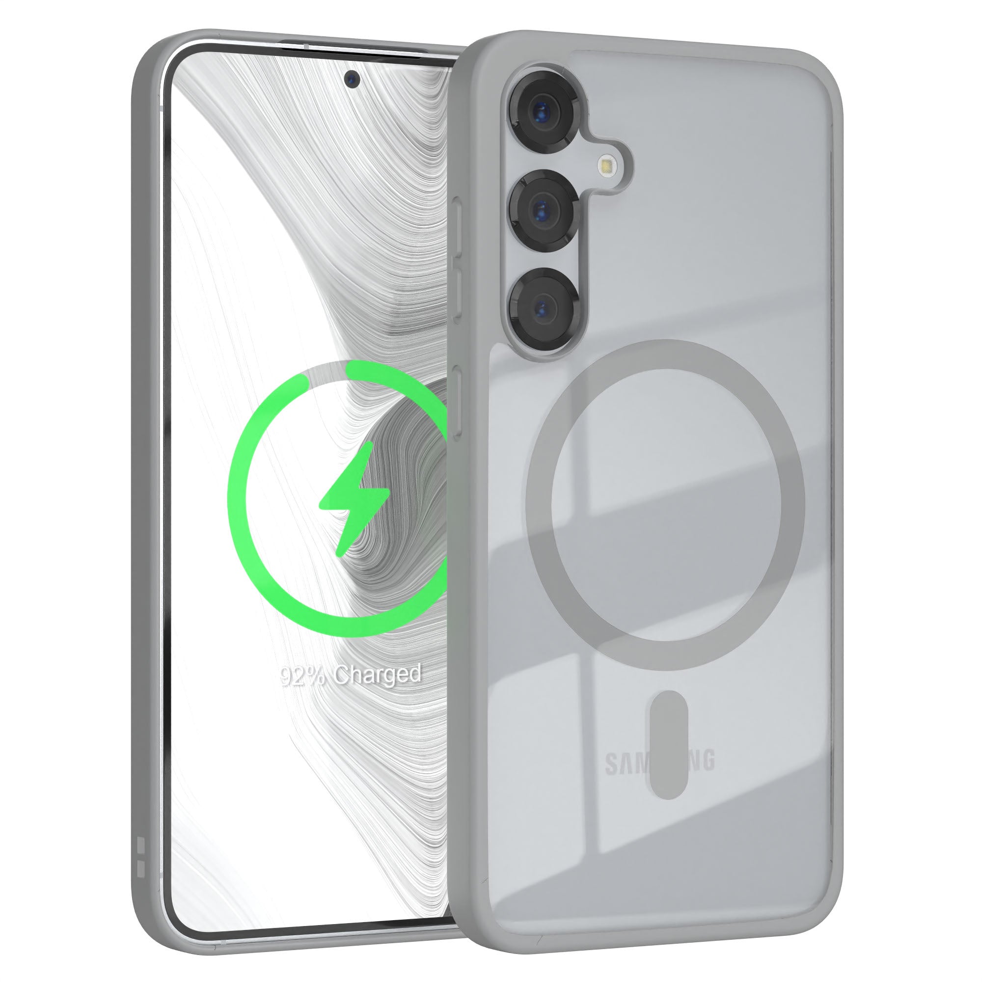 Galaxy S25 Plus transparente Hülle mit MagSafe