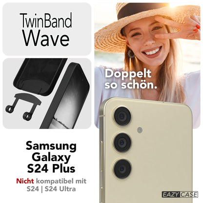 Samsung Galaxy S24 Plus 2in1 Handykette mit abnehmbarer Kordel Silikon 