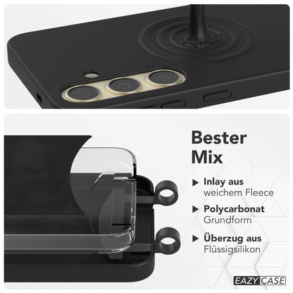 Samsung Galaxy S24 Plus 2in1 Handykette mit abnehmbarer Kordel Silikon 