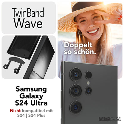 Samsung Galaxy S24 Ultra 2in1 Handykette mit abnehmbarer Kordel 