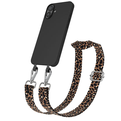 iPhone 16 Plus 2in1 Handykette abnehmbar Silikon Boho Band EAZY CASE 