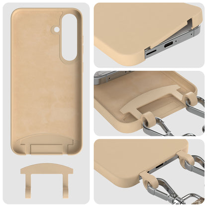 Samsung Galaxy S24 Plus 2in1 Handykette mit abnehmbarer Kordel Silikon 