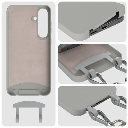 Samsung Galaxy S24 Plus 2in1 Handykette mit abnehmbarer Kordel Silikon 