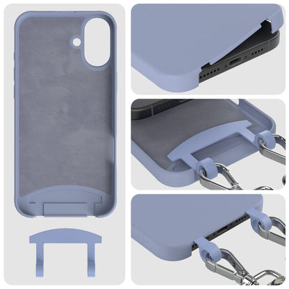 iPhone 16 Plus 2in1 Handykette abnehmbar Silikon Boho Band EAZY CASE 