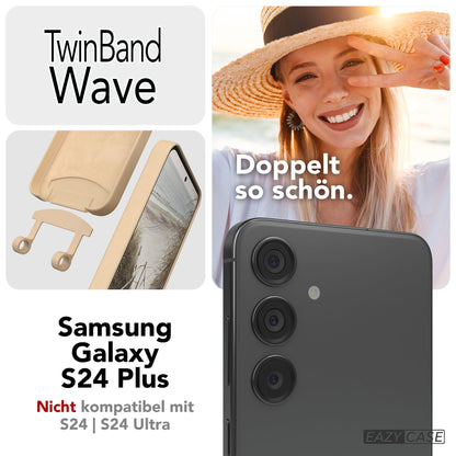 Samsung Galaxy S24 Plus 2in1 Handykette mit abnehmbarer Kordel Silikon 