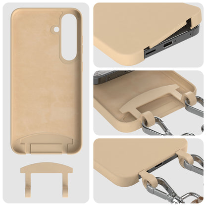 Samsung Galaxy S24 Plus 2in1 Handykette mit abnehmbarer Kordel Silikon 