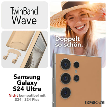 Samsung Galaxy S24 Ultra 2in1 Handykette mit abnehmbarer Kordel 