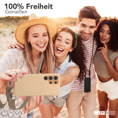 Samsung Galaxy S24 Ultra 2in1 Handykette mit abnehmbarer Kordel 