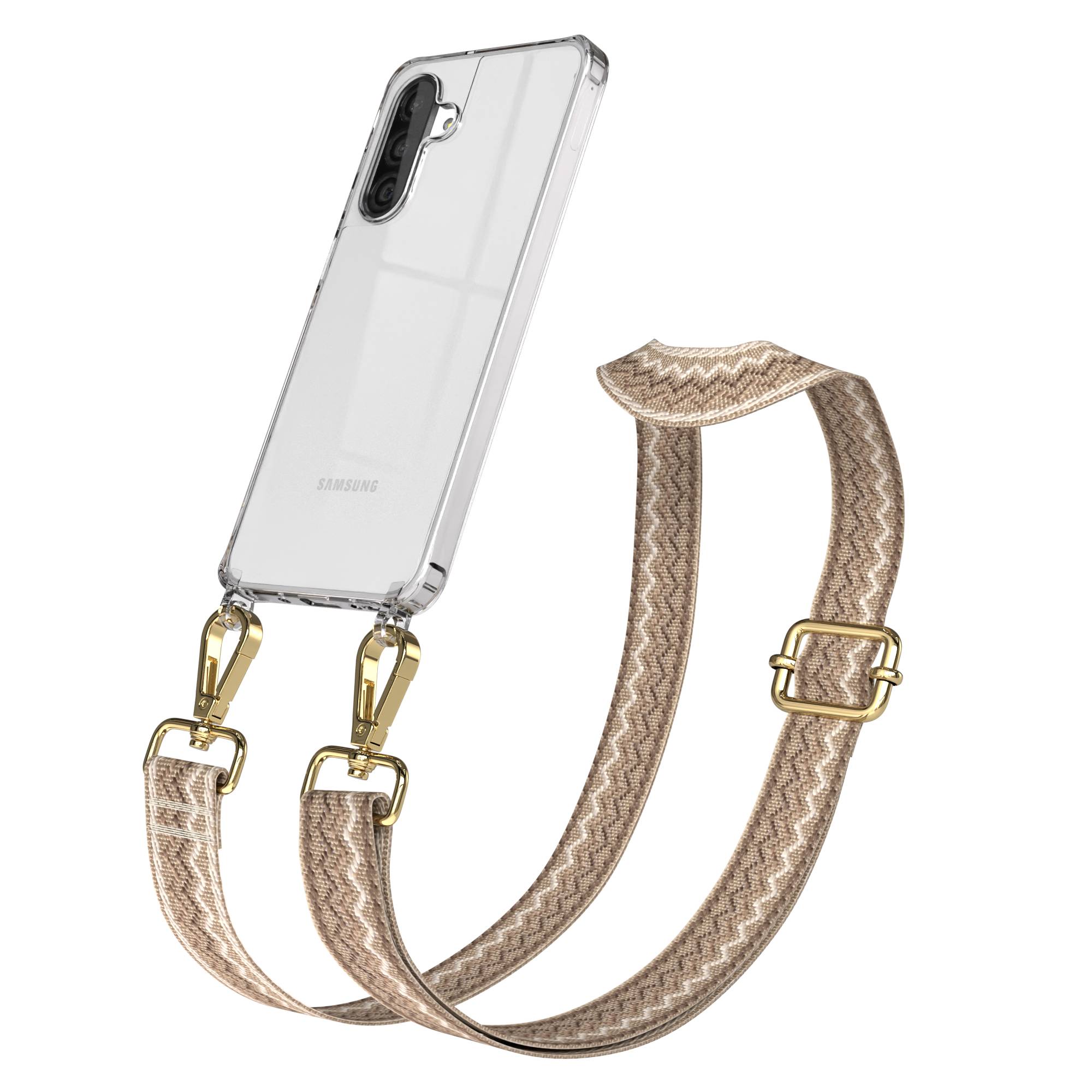 Samsung Galaxy A26 Handykette mit Boho Band verstellbarer Trageriemen 