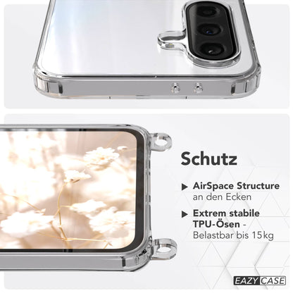 Samsung Galaxy A36 Handykette mit Boho Band verstellbares Umhängeband 