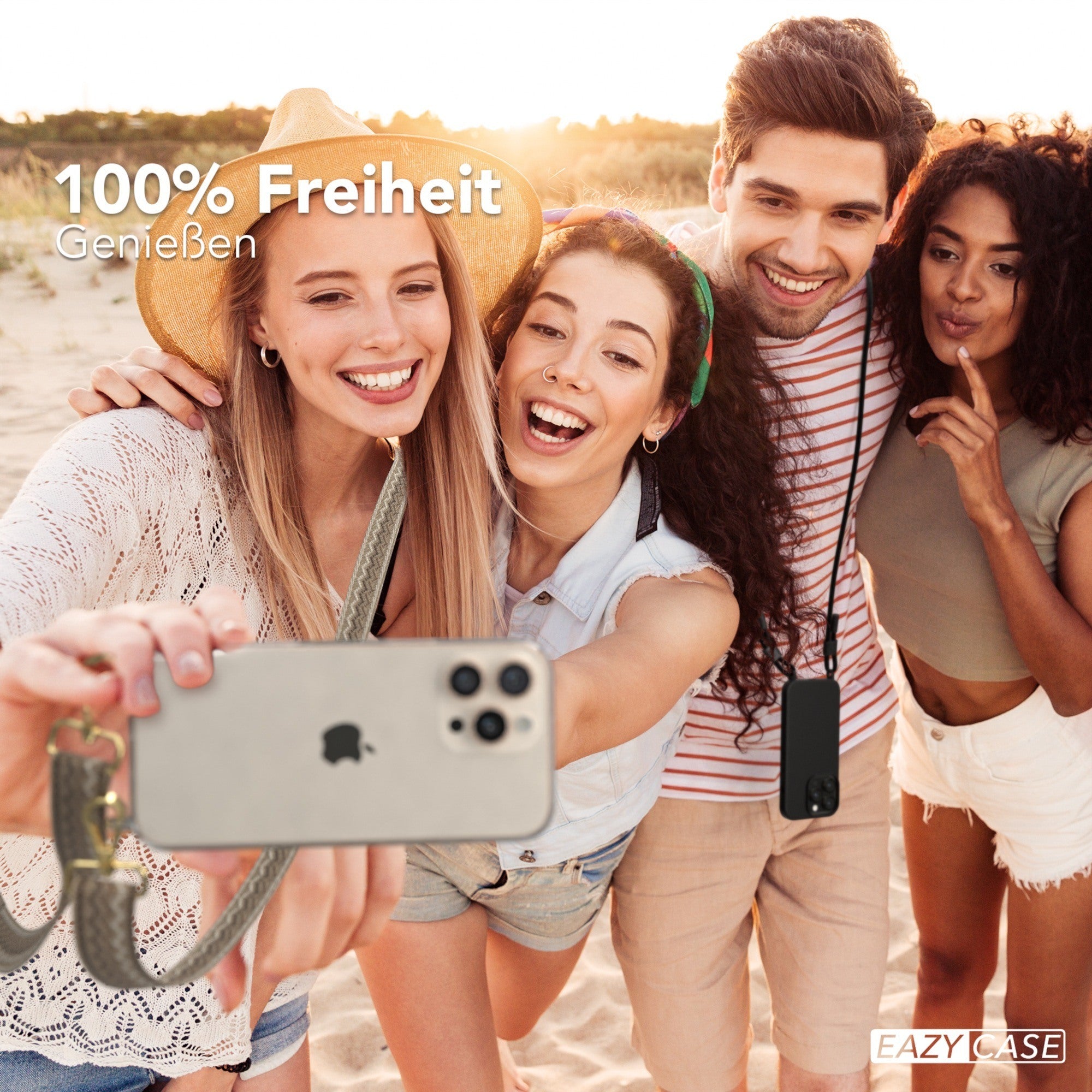 iPhone 16 Pro Max Hülle + Boho Band