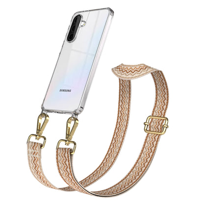 Samsung Galaxy A36 Handykette mit Boho Band verstellbares Umhängeband 