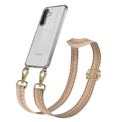 Samsung Galaxy A56 Handykette mit Boho Band verstellbar 