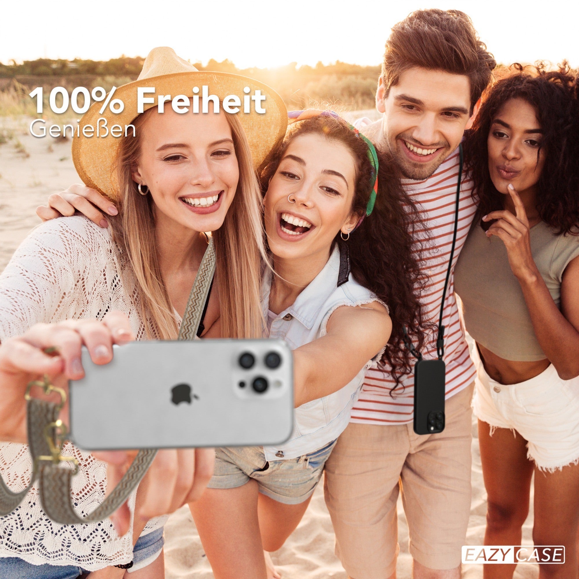 iPhone 16 Pro Max Hülle + Boho Band
