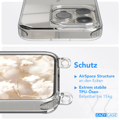 iPhone 15 Pro Handykette mit verstellbarem Boho Band von EAZY CASE 