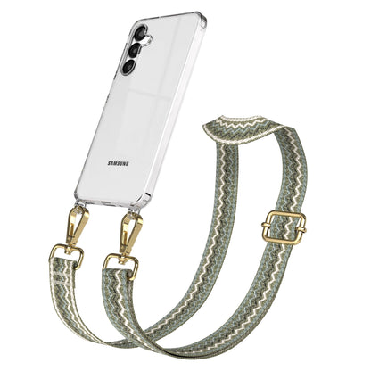 Samsung Galaxy A16 Handykette mit verstellbarem Boho Band Set 