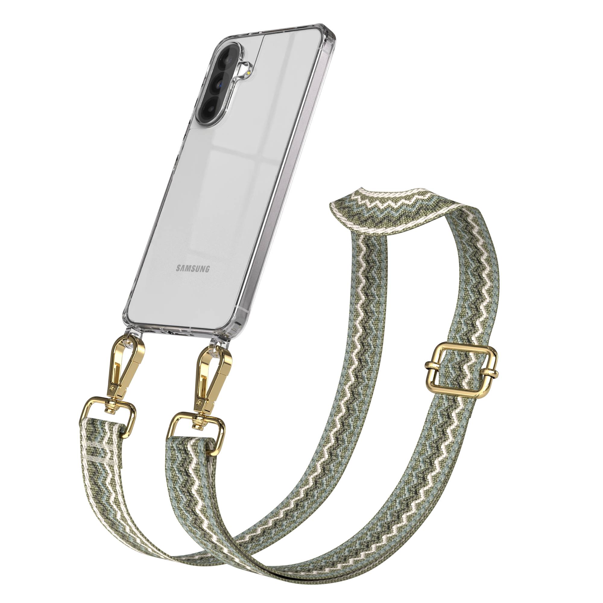 Samsung Galaxy A56 Handykette mit Boho Band verstellbar 