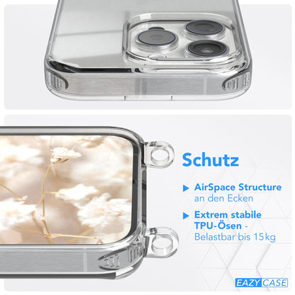 iPhone 15 Pro Handykette mit verstellbarem Boho Band von EAZY CASE 