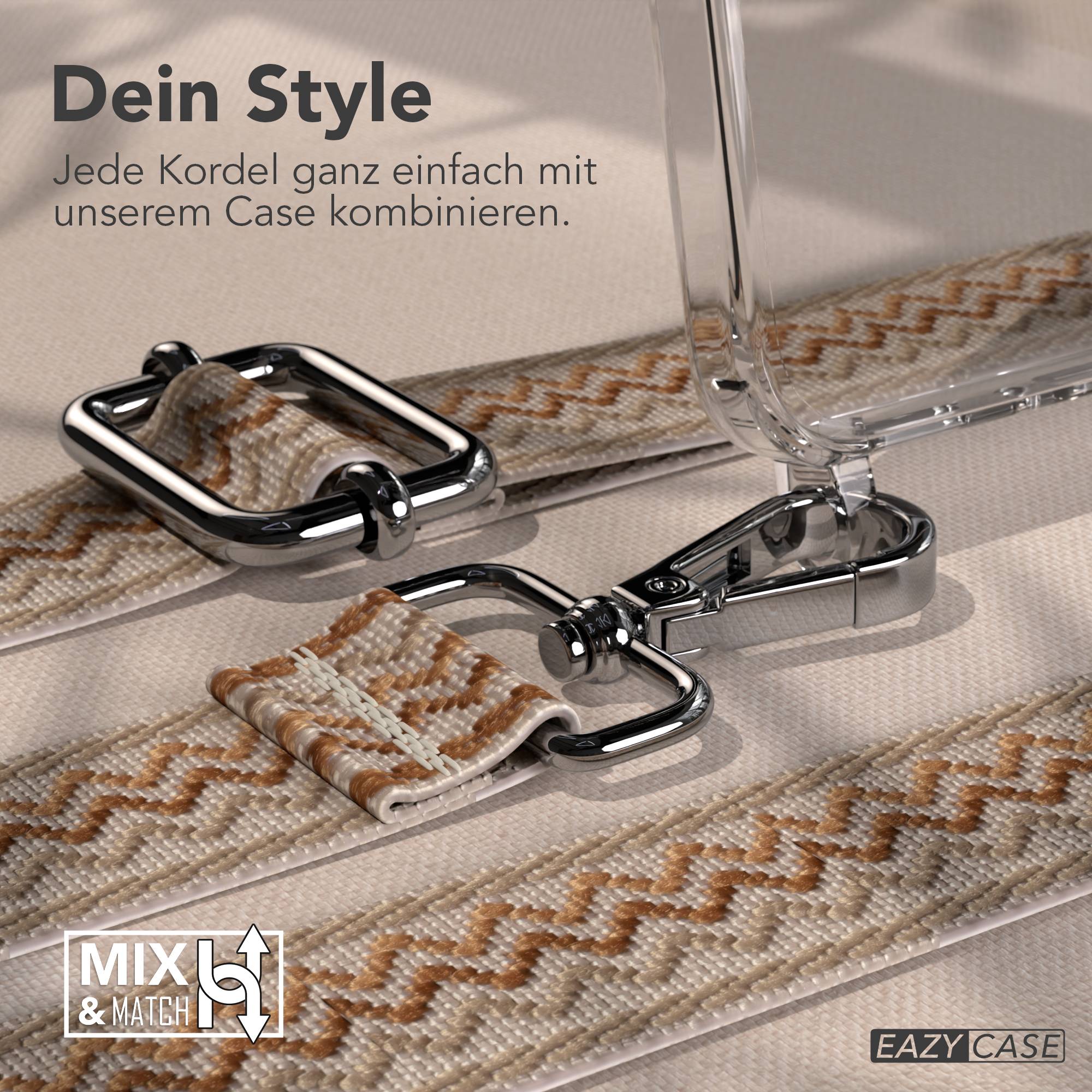 Samsung Galaxy A56 Handykette mit Boho Band verstellbar 