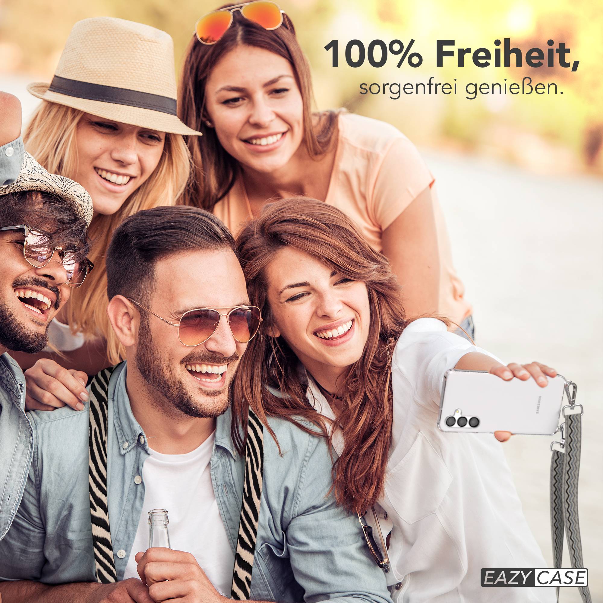 Galaxy A-6 Serie Hülle + Boho Band Tiermuster