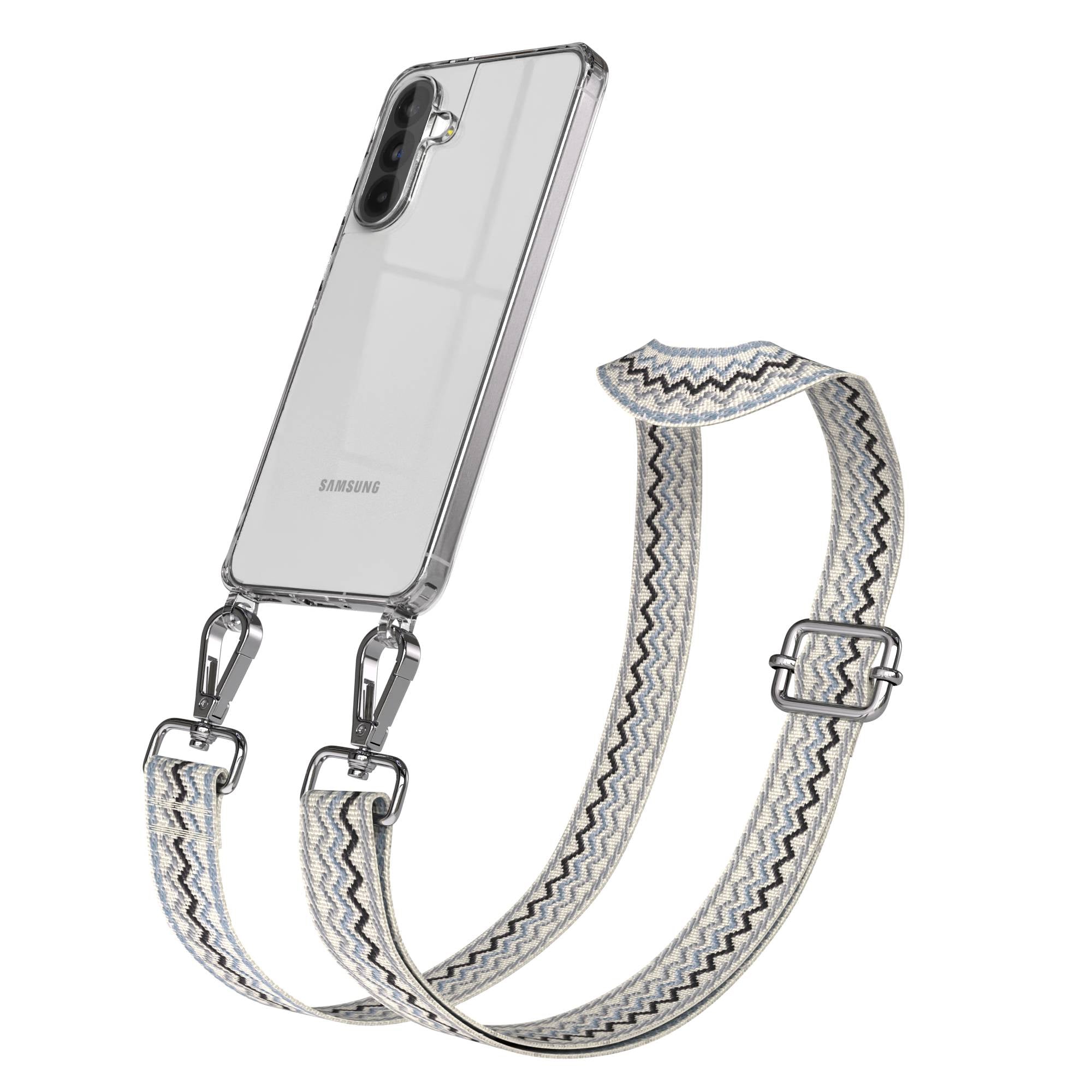 Samsung Galaxy A56 Handykette mit Boho Band verstellbar 