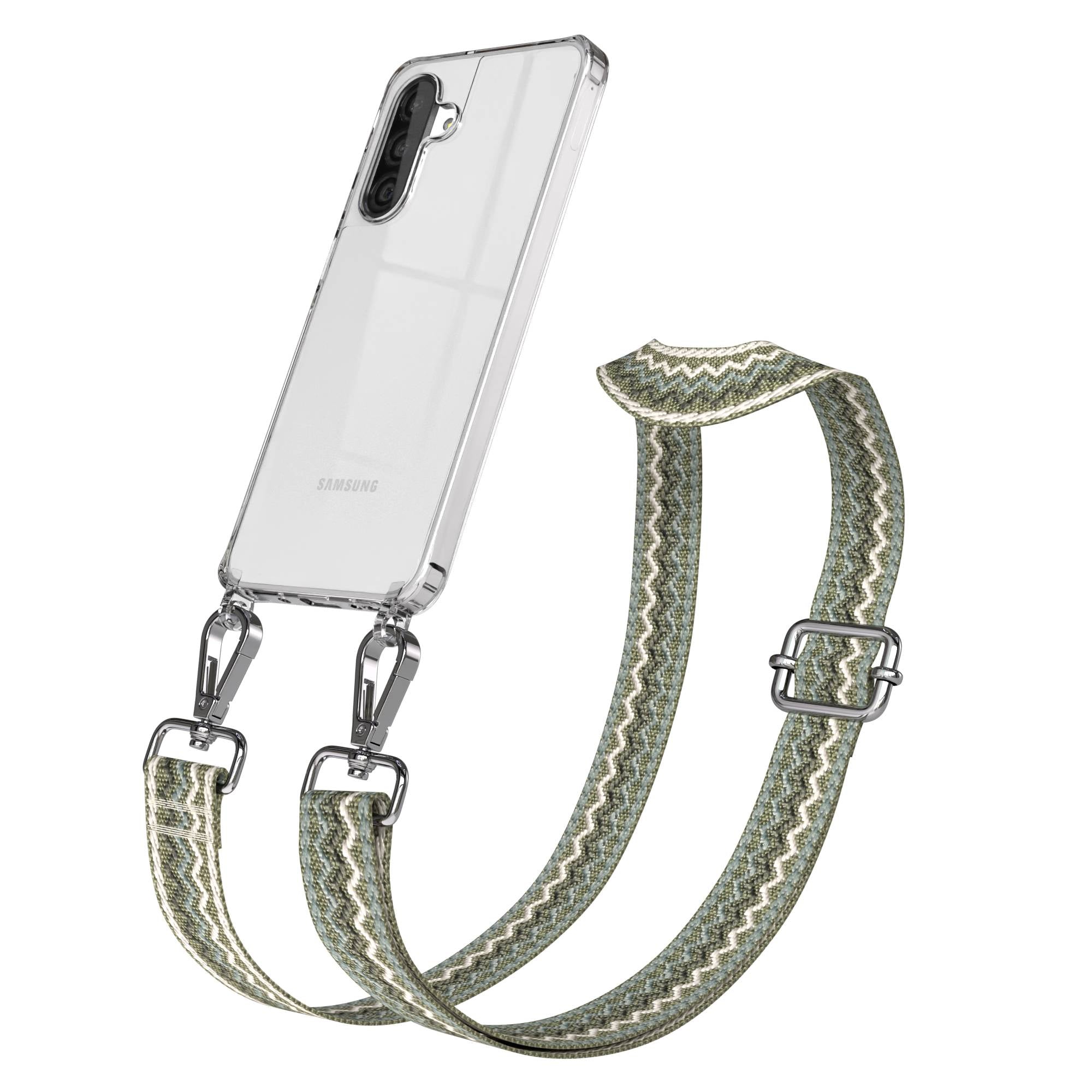 Samsung Galaxy A26 Handykette mit Boho Band verstellbarer Trageriemen 