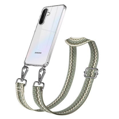 Samsung Galaxy A36 Handykette mit Boho Band verstellbares Umhängeband 