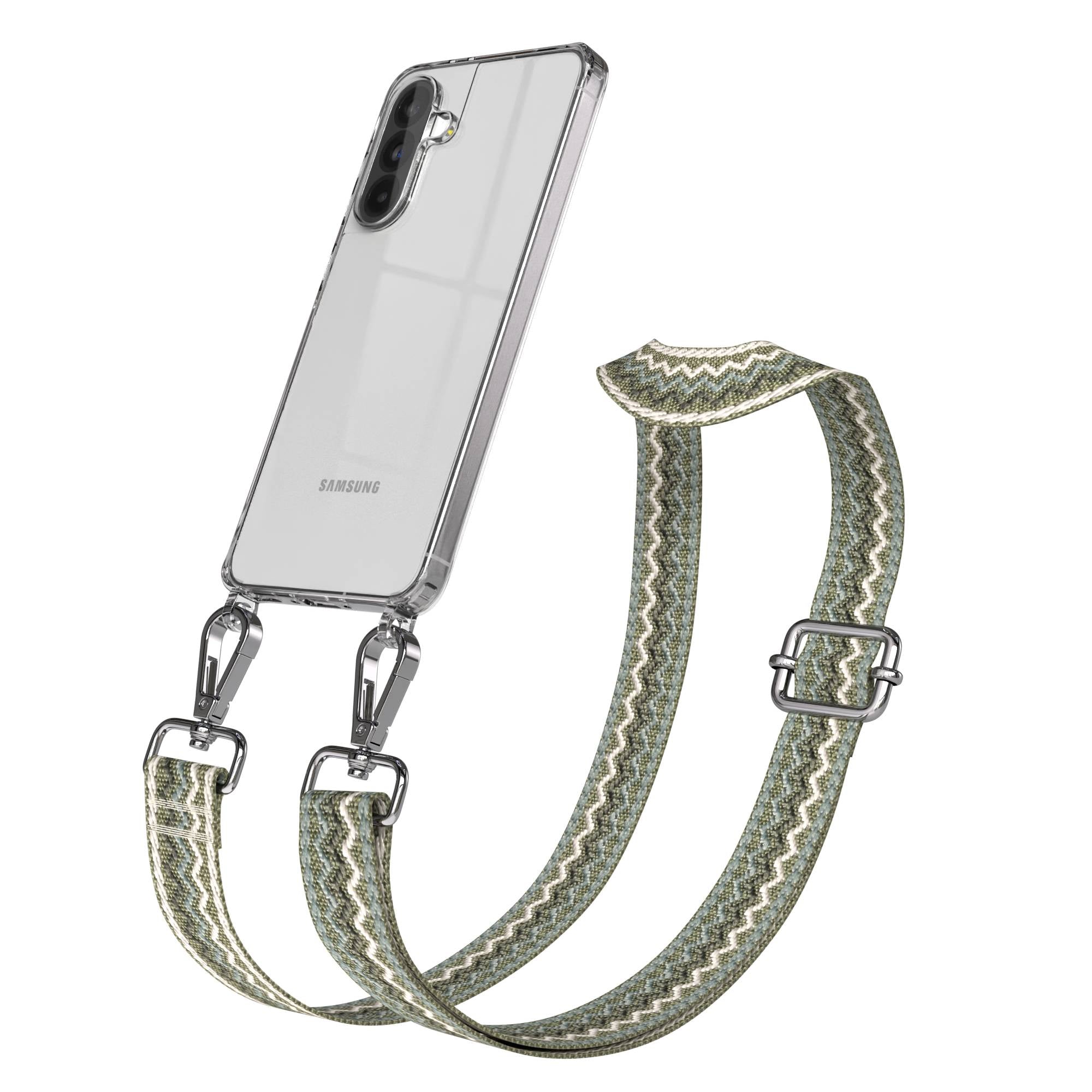 Samsung Galaxy A56 Handykette mit Boho Band verstellbar 
