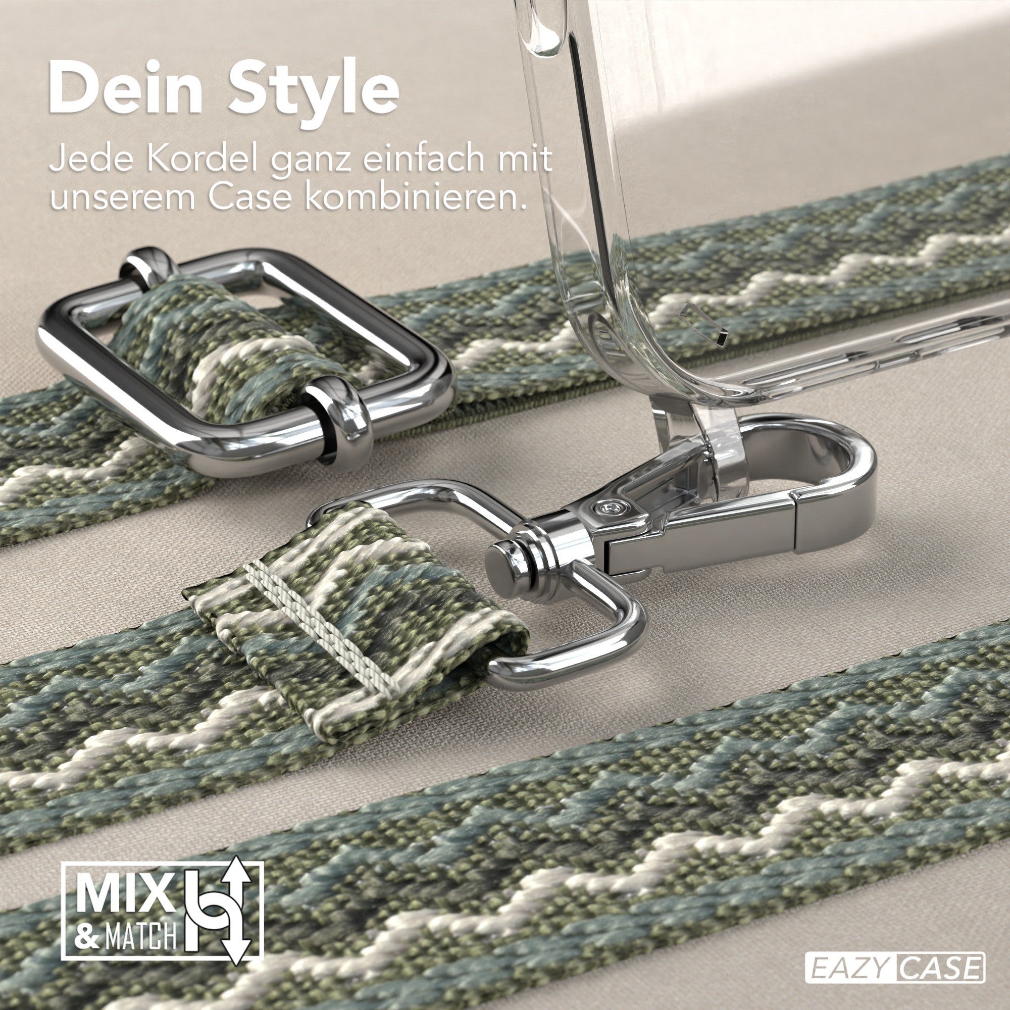 iPhone 16 Pro Max Hülle + Boho Band